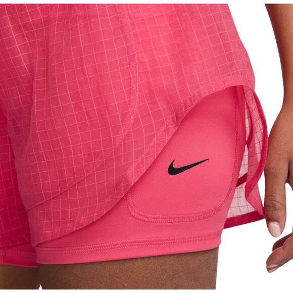 Nike Running Division Womens Large 3" Pink 2-in-1 Running Shorts FV6361-629 NWT - Picture 3 of 8